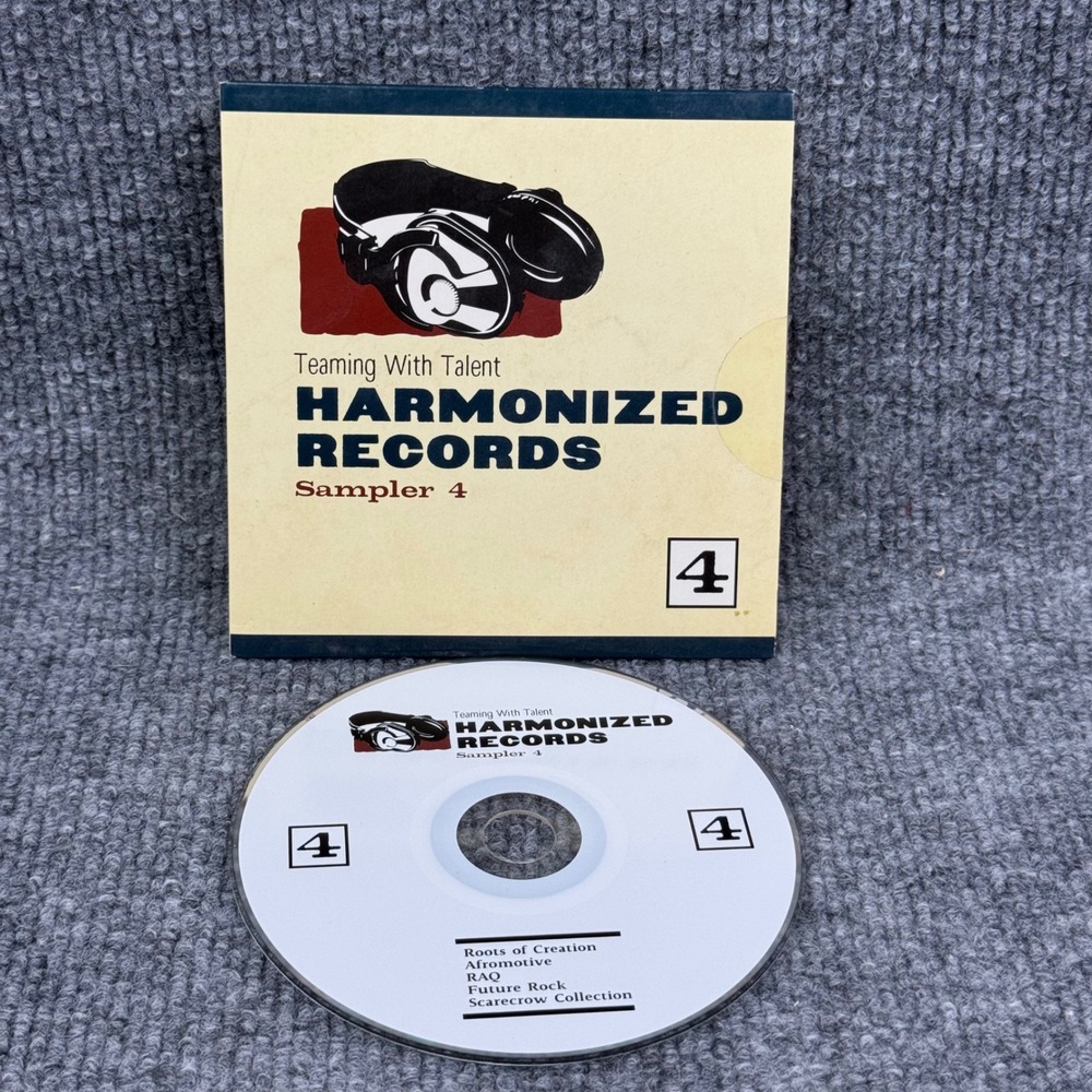 Harmonized Records Sampler 4 CD 2008 Roots of Creation RAQ Future Rock Sampler